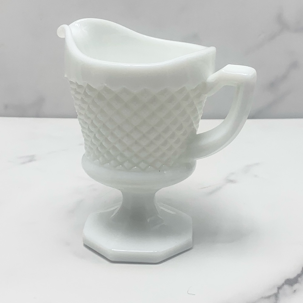 Westmoreland - Vintage small Milk Glass Creamer.
